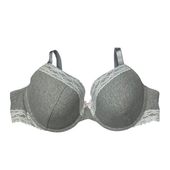 Victoria's Secret Gray lined perfect Coverage Bra 36DD - Picture 1 of 6